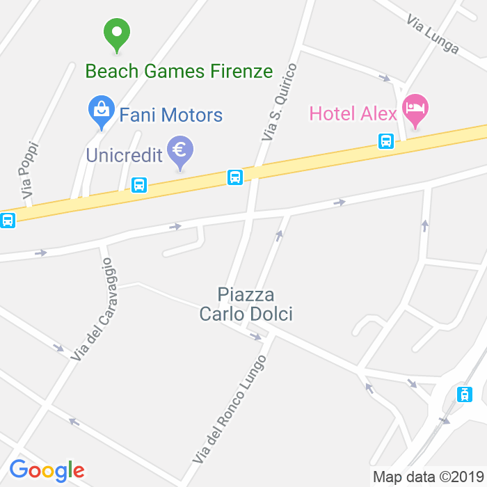 CAP di Via Cecco Bravo a Firenze