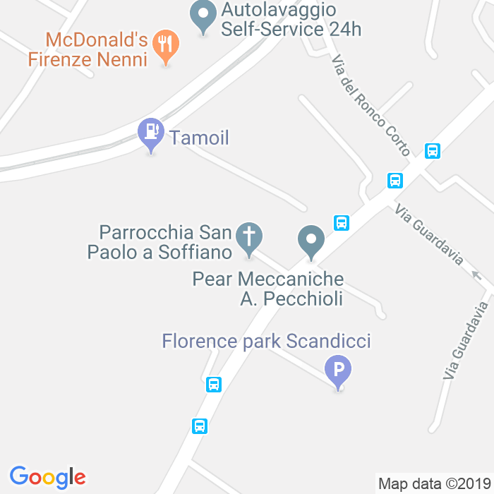 CAP di Via Francesco Pesellino a Firenze