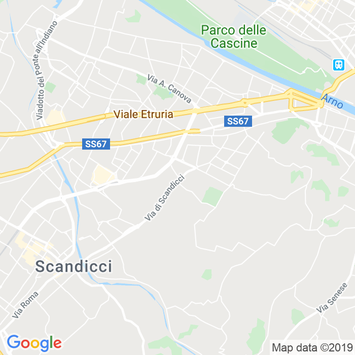 CAP di Via Francesco Traini a Firenze