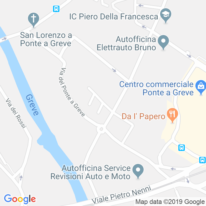 CAP di Via Giandomenico Ferretti a Firenze