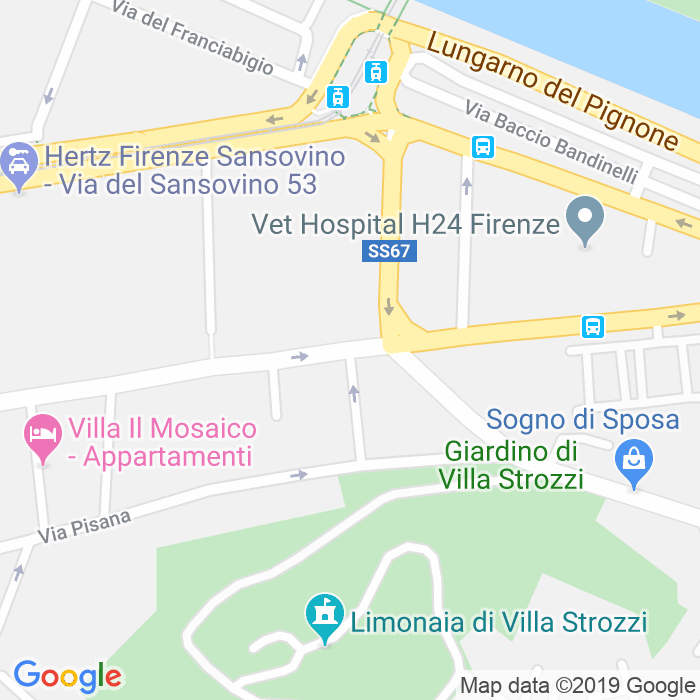 CAP di Via Lorenzo Maitani a Firenze