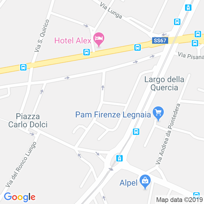 CAP di Via Matteo Civitali a Firenze