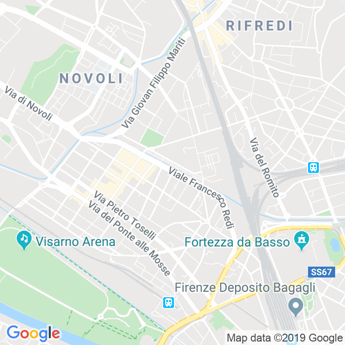 CAP di Viale Francesco Redi a Firenze