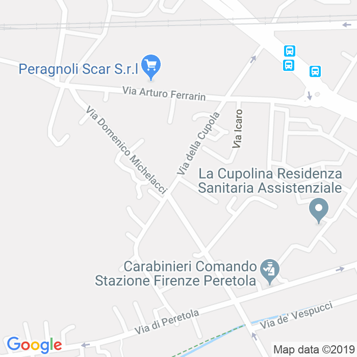 CAP di Via Giovanni Caproni a Firenze