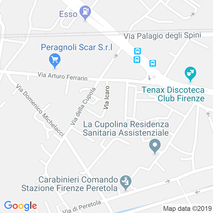 CAP di Via Icaro a Firenze