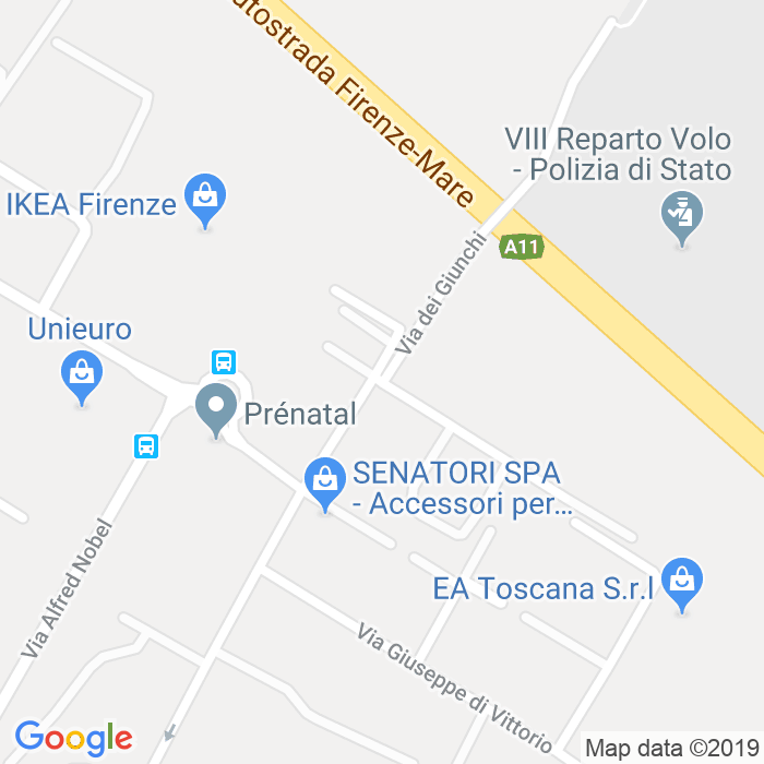CAP di Via Sacco E Vanzetti a Firenze
