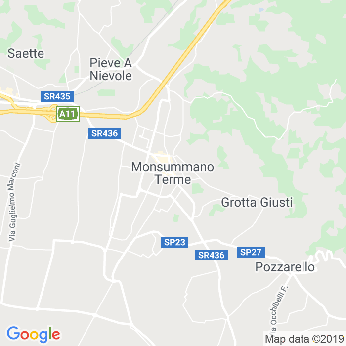 CAP di Monsummano Terme in Pistoia