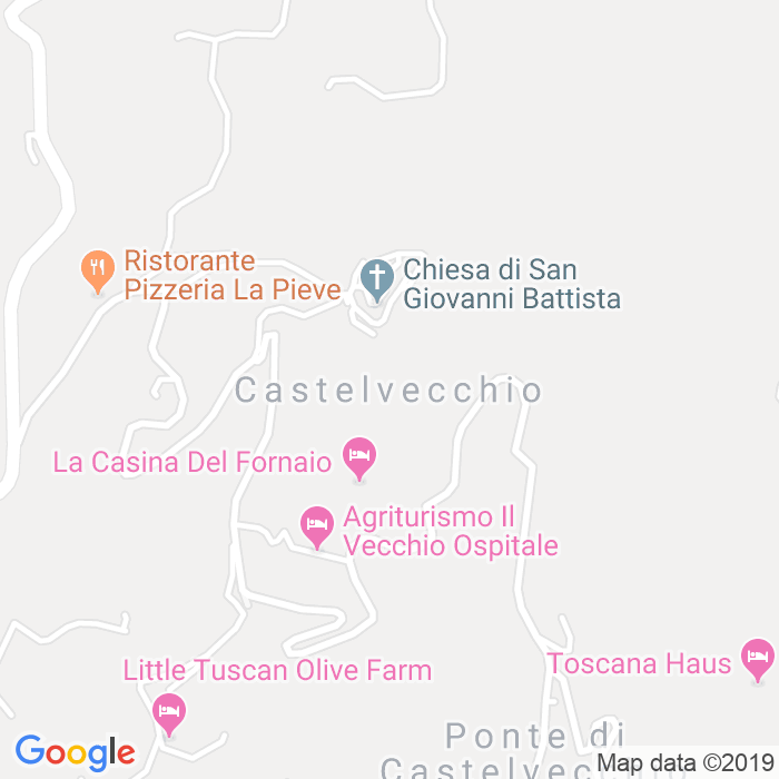 CAP di Castelvecchio (Castelvecchio Di Vellano) a Pescia