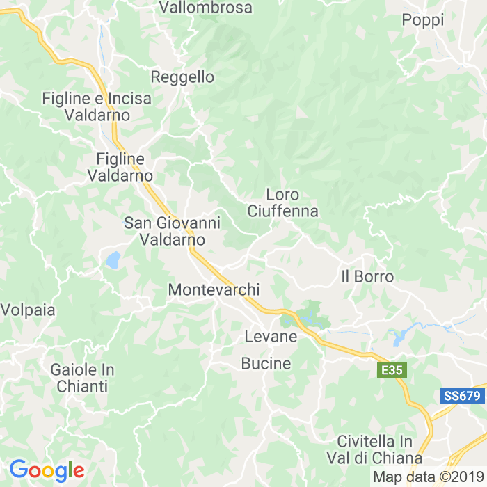 CAP di Terranuova Bracciolini in Arezzo