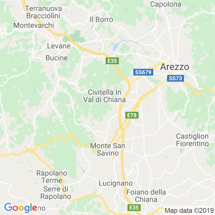 CAP di Civitella In Val Di Chiana in Arezzo