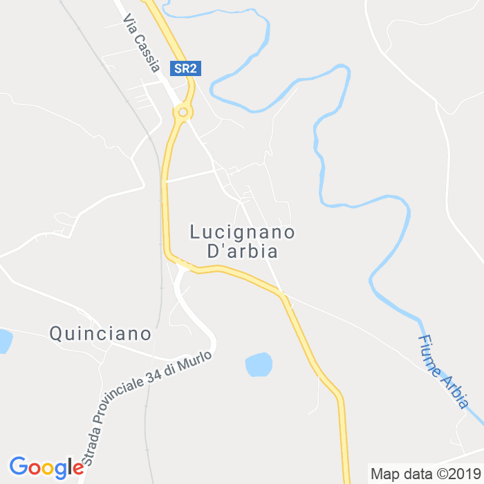 CAP di Lucignano D'Arbia a Monteroni D'Arbia