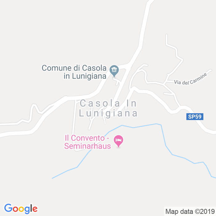 CAP di Casola In Lunigiana in Massa Carrara