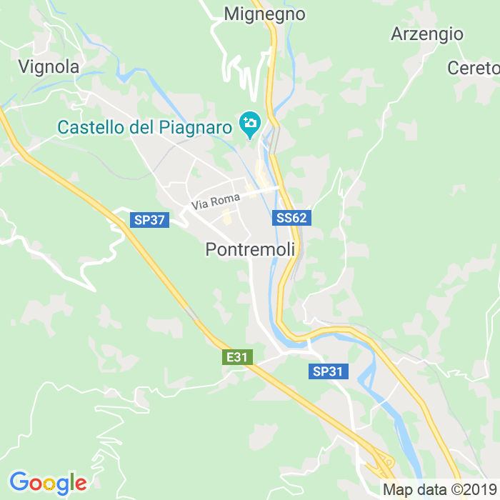 CAP di Pontremoli in Massa Carrara