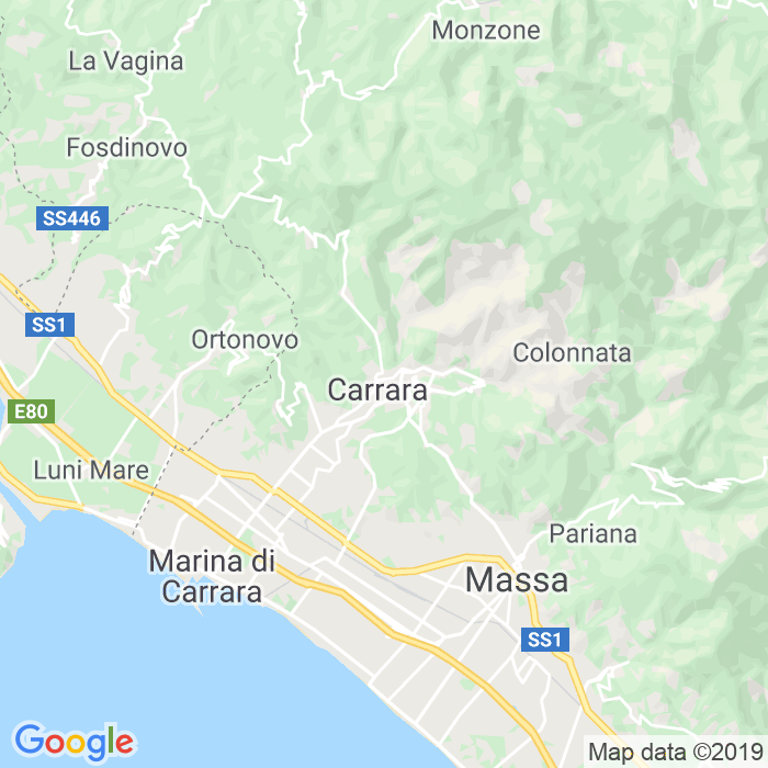 CAP di Carrara in Massa Carrara