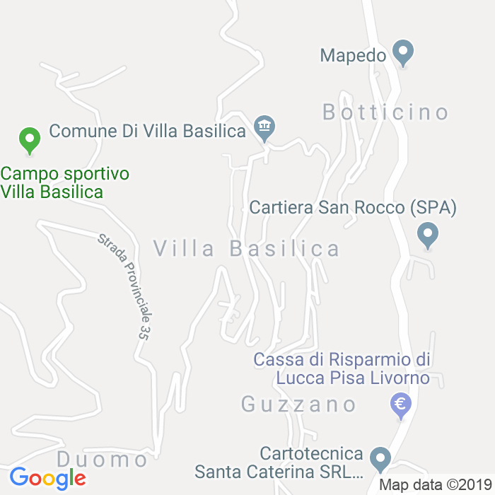 CAP di Villa Basilica in Lucca