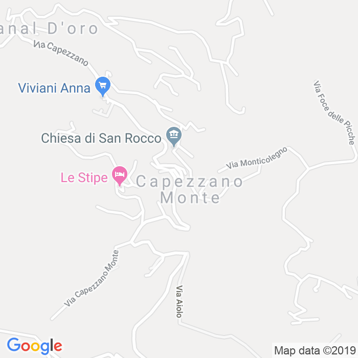 CAP di Capezzano (Capezzano Monte) a Pietrasanta