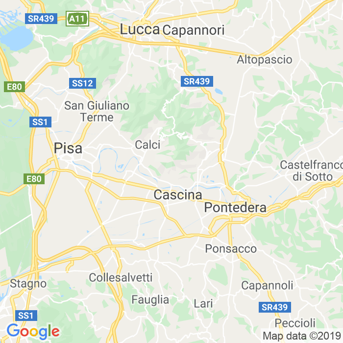 CAP di San Giuliano Terme in Pisa