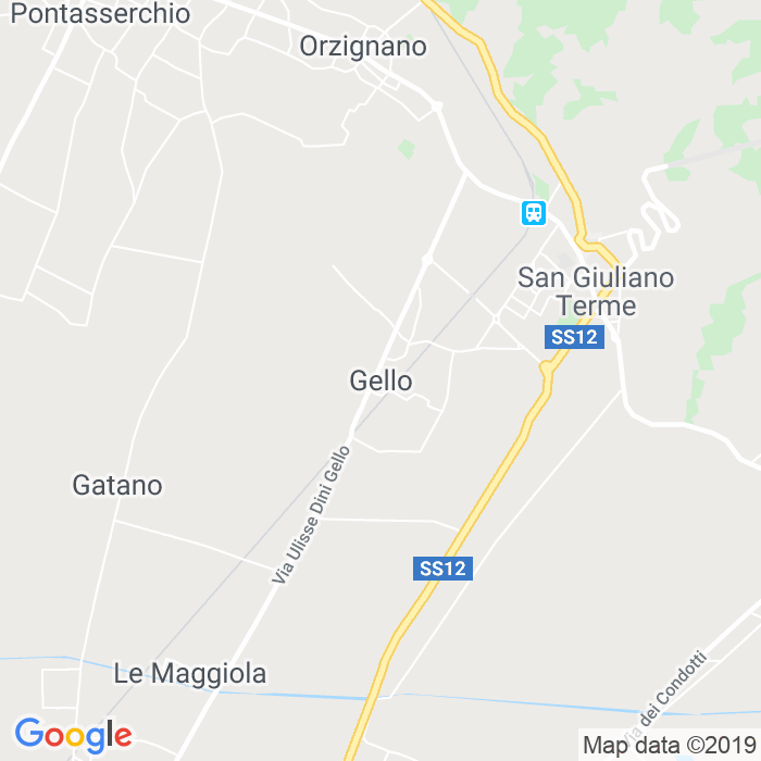 CAP di Gello a San Giuliano Terme