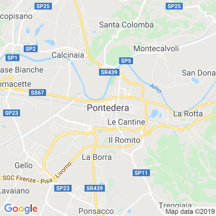 CAP di Pontedera in Pisa
