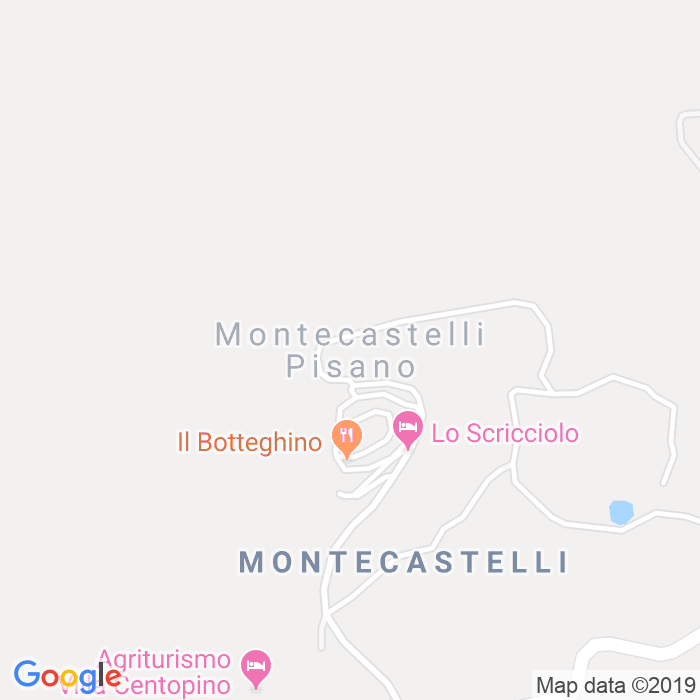CAP di Montecastelli Pisano a Castelnuovo Di Val Di Cecina