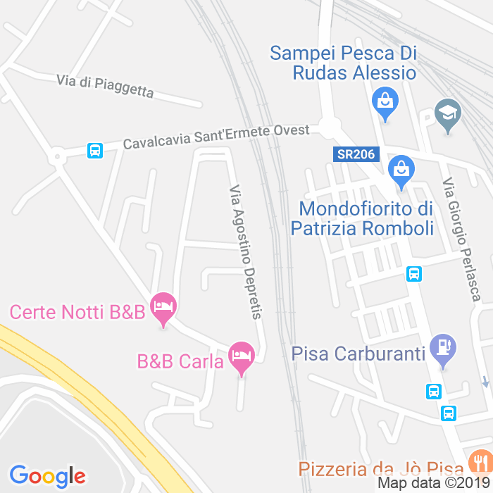 CAP di Via Agostino De Pretis a Pisa
