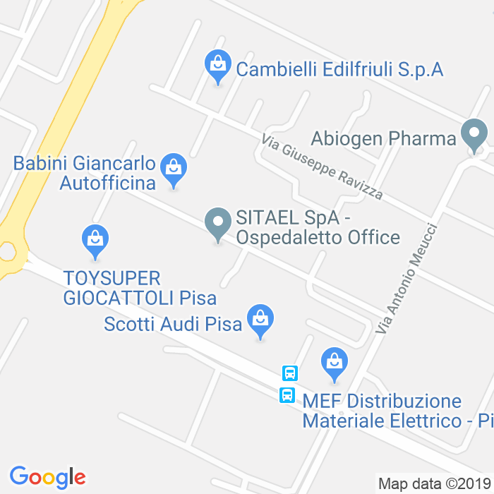 CAP di Via Alessandro Gherardesca a Pisa