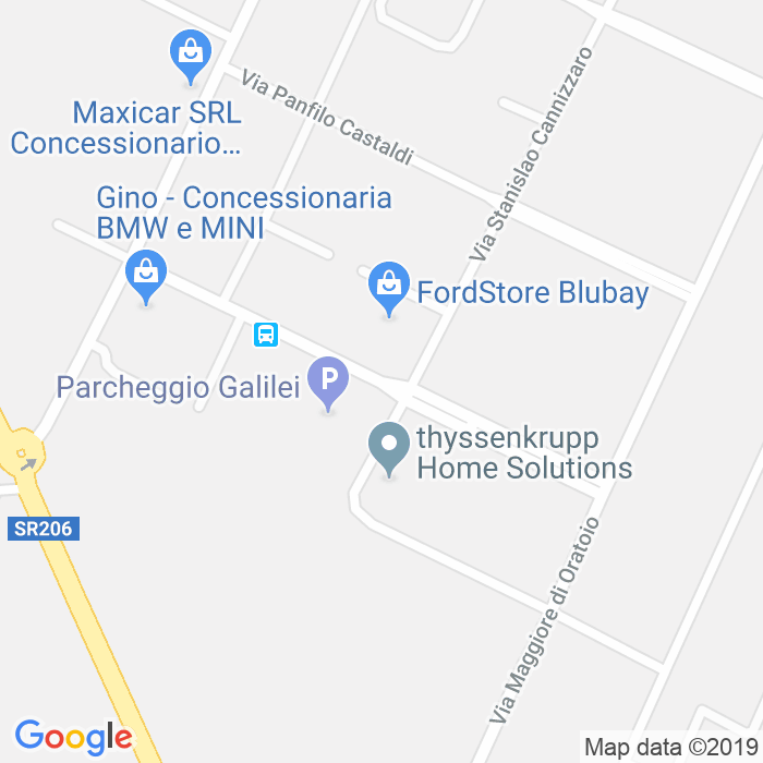 CAP di Via Augusto Righi a Pisa