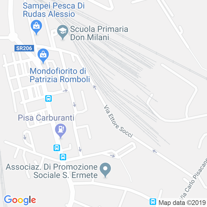 CAP di Via Ettore Socci a Pisa