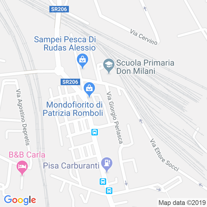 CAP di Via Filippo De Boni a Pisa