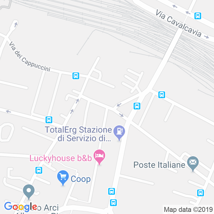 CAP di Via Guglielmo Marconi a Pisa