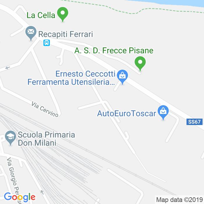 CAP di Via Monginevro a Pisa