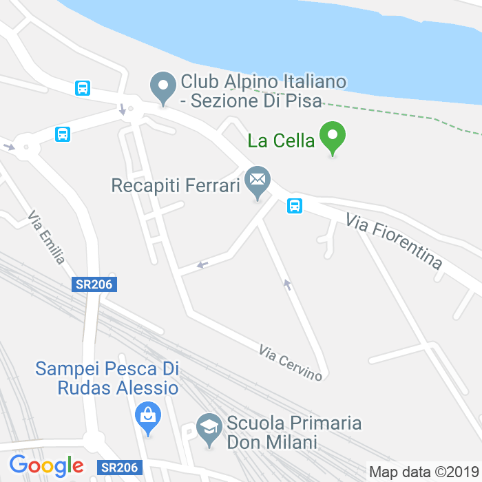 CAP di Via Monte Bianco a Pisa