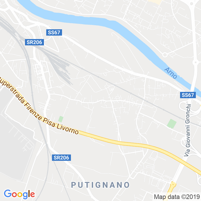 CAP di Via Putignano a Pisa