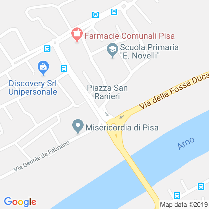 CAP di Piazza San Ranieri a Pisa