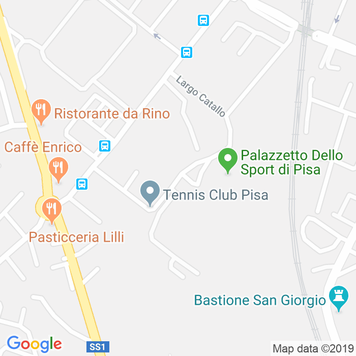 CAP di Piazzale Dello Sport a Pisa