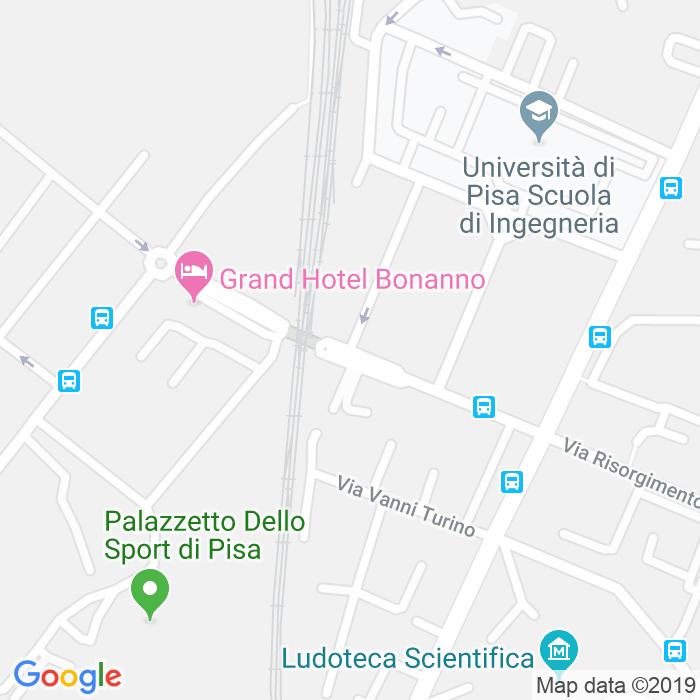 CAP di Via Carlo Francesco Gabba a Pisa