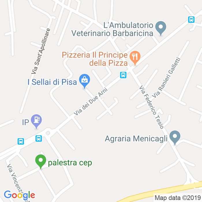 CAP di Via D'Arsula a Pisa