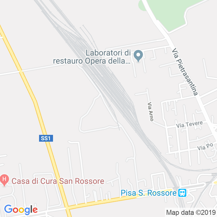CAP di Via Montelungo a Pisa