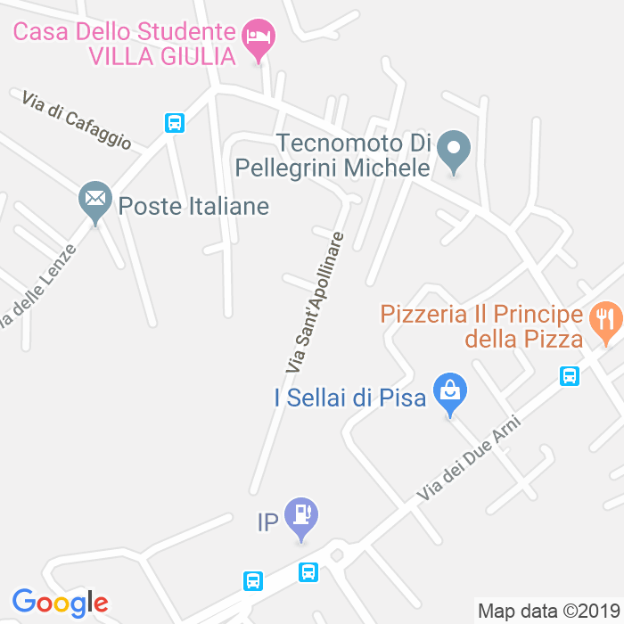 CAP di Via Sant'Apollinare a Pisa