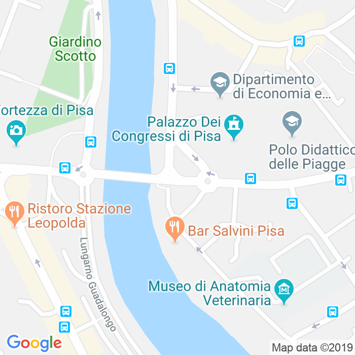 CAP di Piazza Caduti Di Cefalonia Divisione Acqui a Pisa