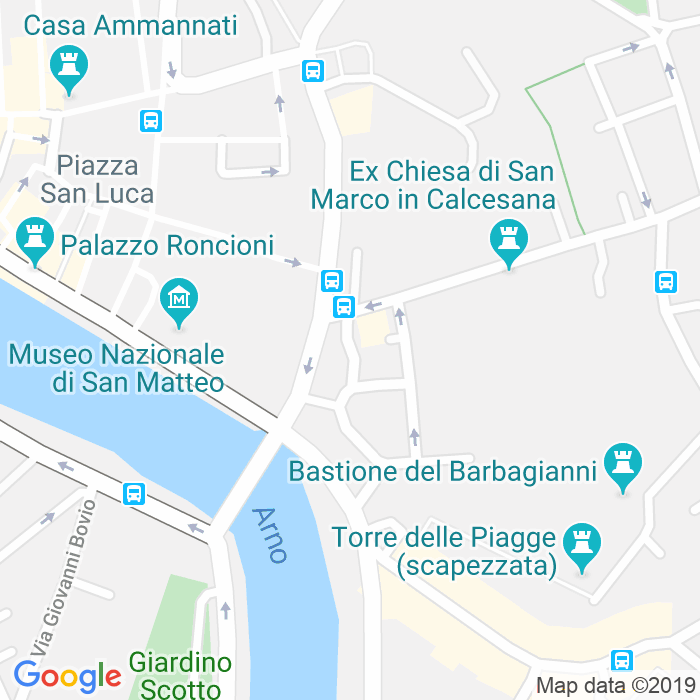 CAP di Via Del Lavatoio a Pisa