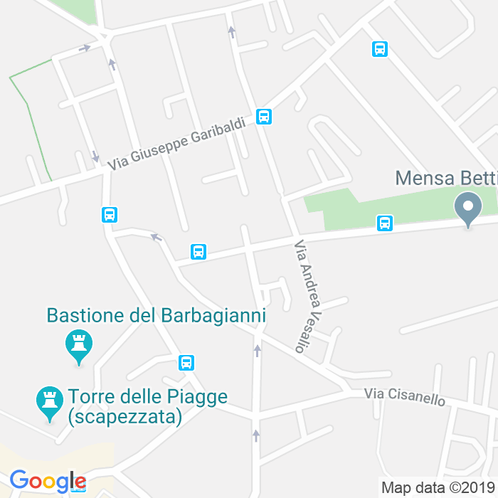 CAP di Via Enrico Betti a Pisa