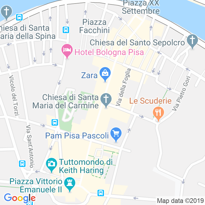 CAP di Corso Italia a Pisa