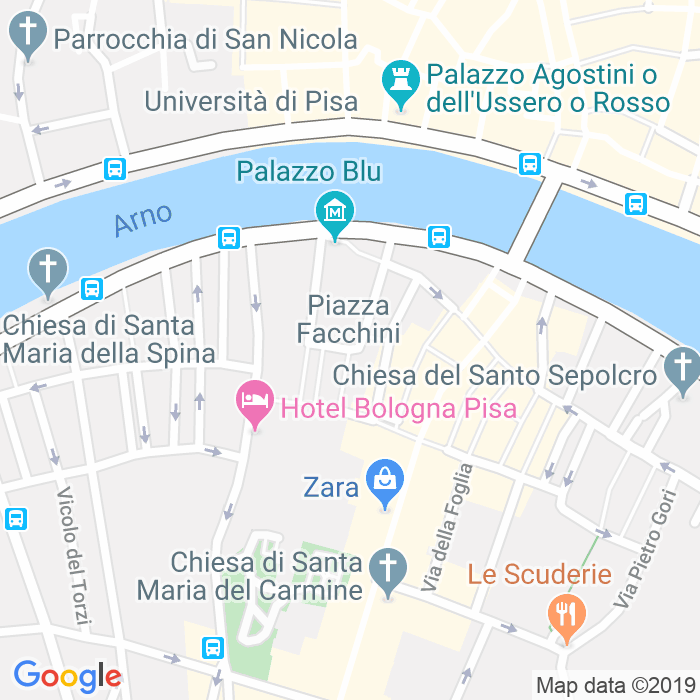 CAP di Piazza Dei Facchini a Pisa