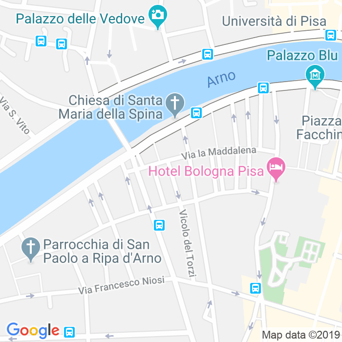CAP di Via Borgundio a Pisa