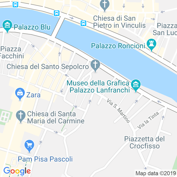 CAP di Via Degli Albiani a Pisa