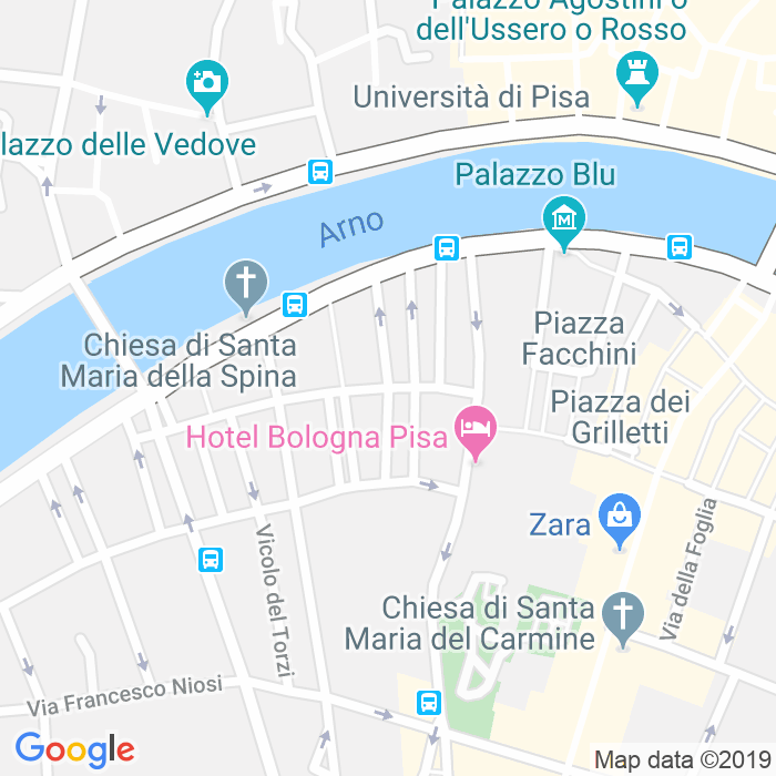 CAP di Via Delle Conce a Pisa