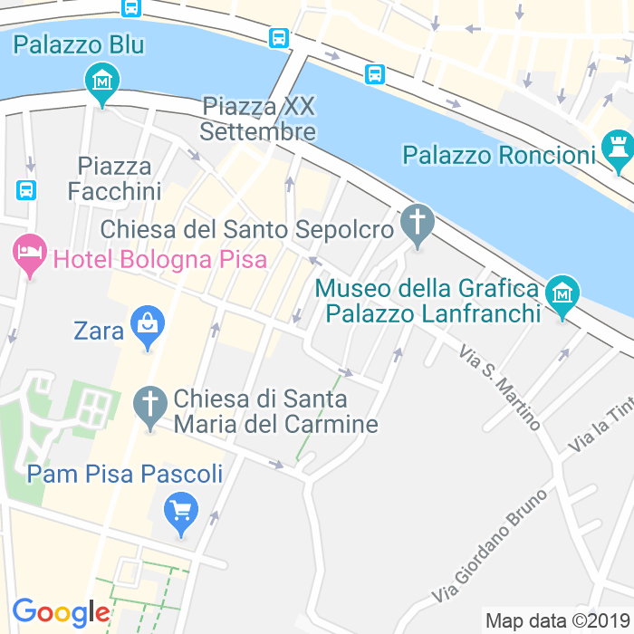 CAP di Via Rosselmini a Pisa