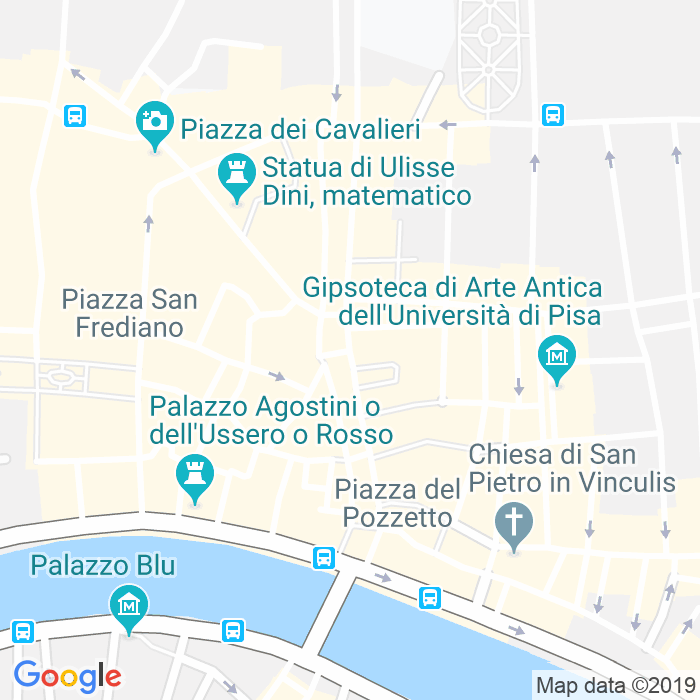 CAP di Piazza Giovan Battista Donati a Pisa