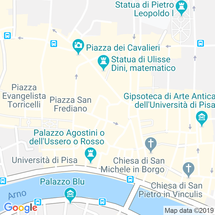 CAP di Via Del Castelletto a Pisa